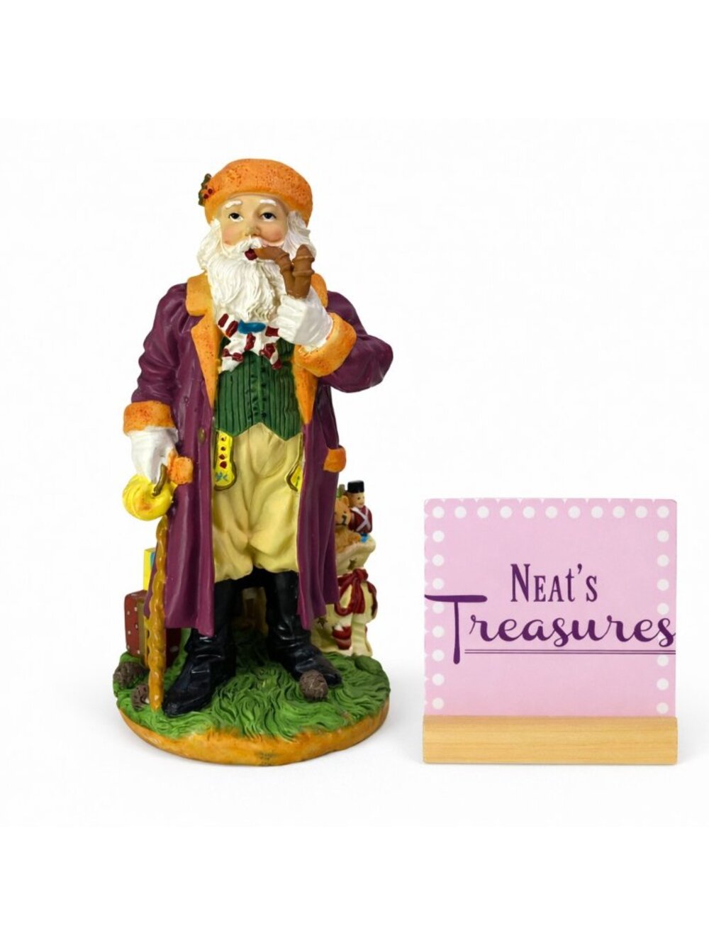 The International Santa Claus 2000 St Nicholas Luxembourg Christmas Figurine